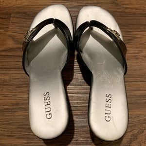 GUESS Wedge Sandals with heart